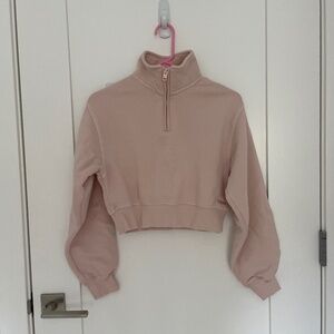 Aritzia-TNA Quarter-zip Sweatshirt
